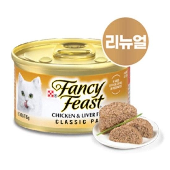 반려묘간식 퓨리나 하트앤리버 85g 12개 고양이캔 고양이캔사료 캣푸드