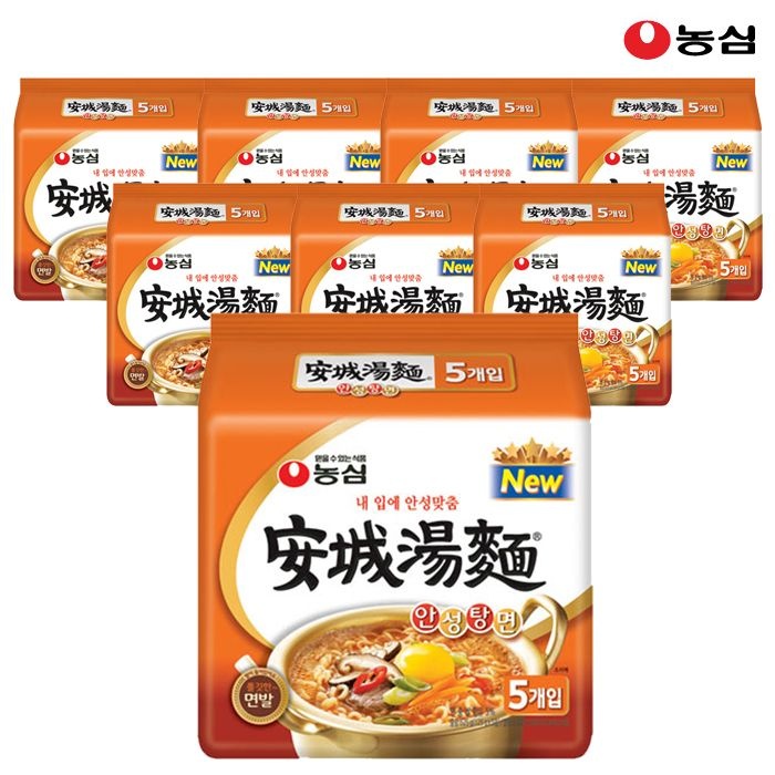 농심 안성탕면125g x 40봉 1박스