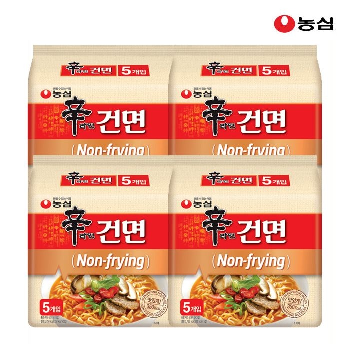 농심 신라면 건면 97g x 20봉1박스