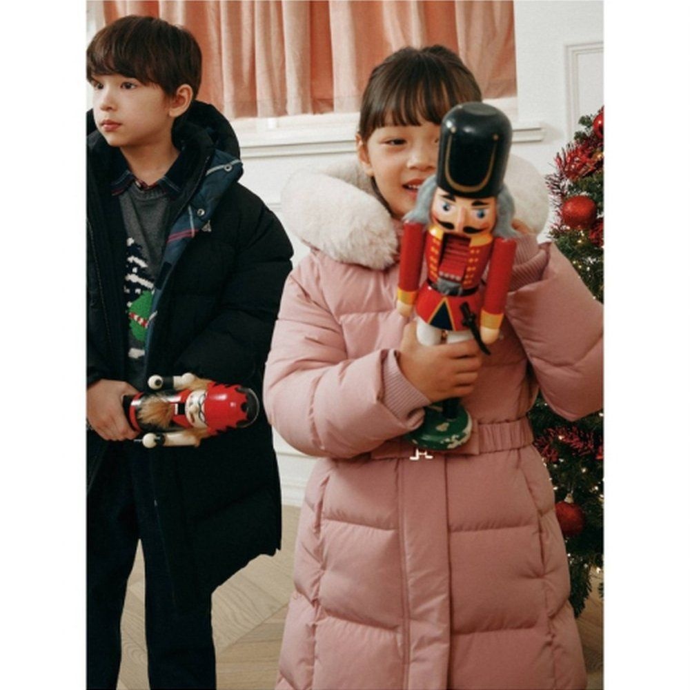 빈폴 키즈 BEANPOLE KIDS 여아 프리미엄 덕 롱패딩 라이트 핑크 (BI5X38G06Y)