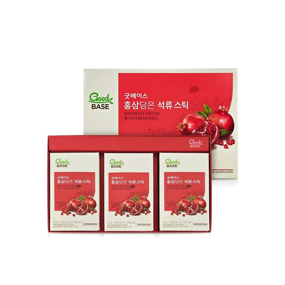 [오늘출발] 정관장 홍삼담은 석류스틱 10ml x 30포+쇼핑백