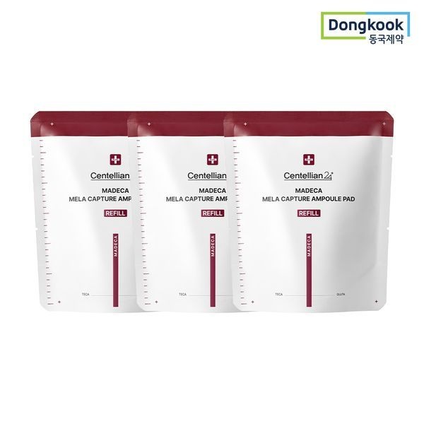 동국제약 센텔리안24 마데카 멜라 캡처 앰플 패드 리필 60매 3개