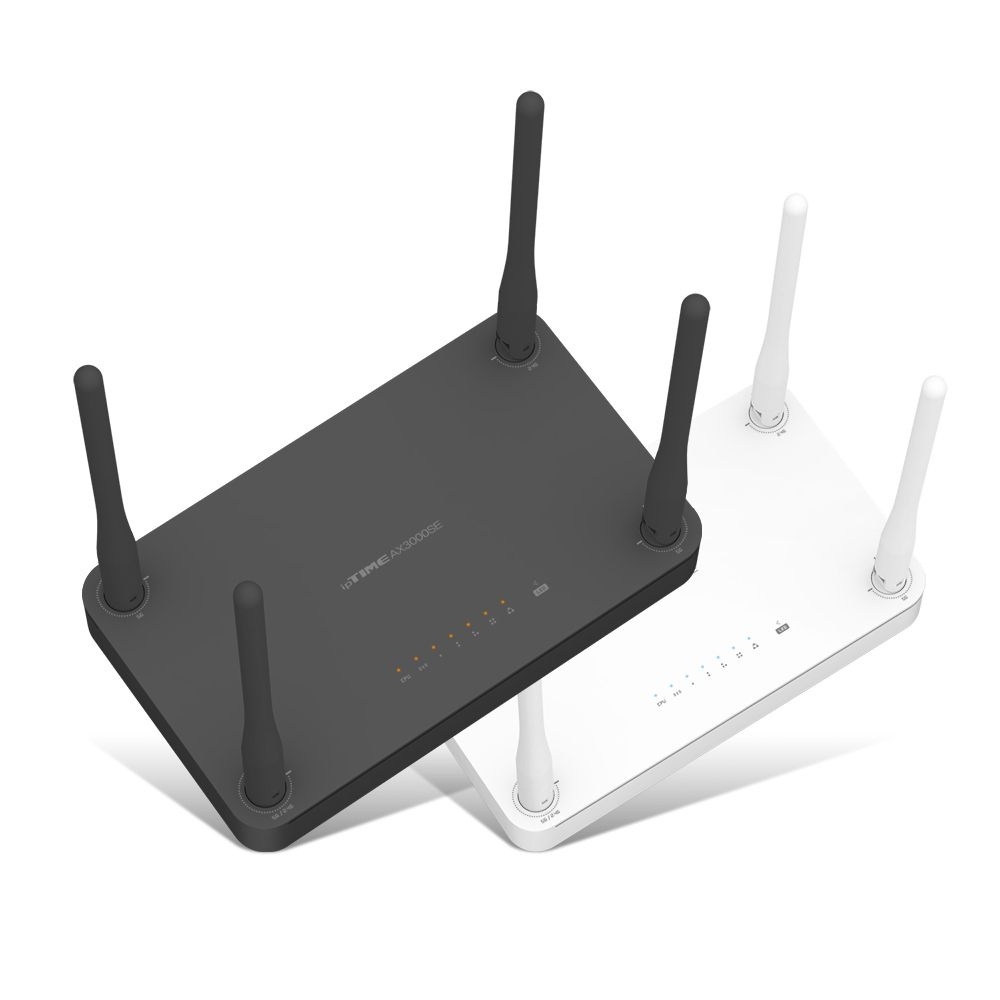 아이피타임 EFM IPTIME AX3000SE 블랙 WIFI6 지원 기가비트 듀얼밴드 유무선 겸용 인터넷 공유기