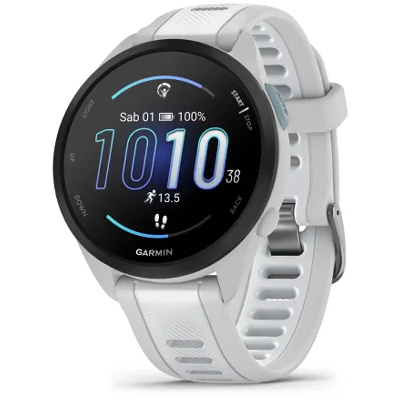 가민 Conti GARMIN Garmin Forerunner 165 뮤직 - Grey 화이트 8814441005402