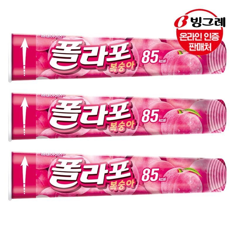 해태제과 [해태아이스] 폴라포 피치 30개입