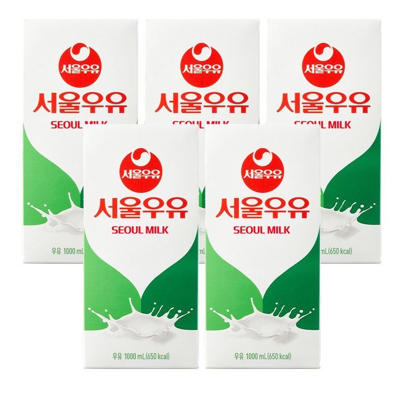 서울우유 멸균우유 1000mlx5개
