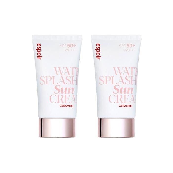 [에스쁘아] 에스쁘아 워터 스플래쉬 선크림 세라마이드 60ml 2개