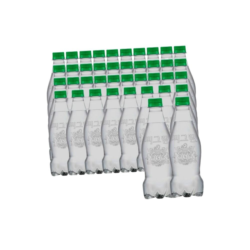 씨그램 무라벨 450ml 라임 20페트 + 레몬 20페트 총 40페트