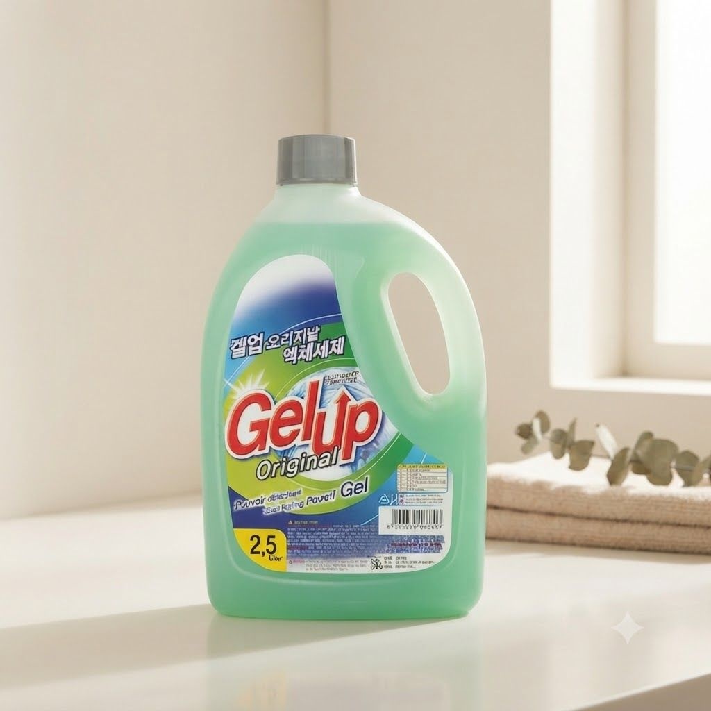 겔업 액체세제 세탁보조 고농축 2.5L 4개
