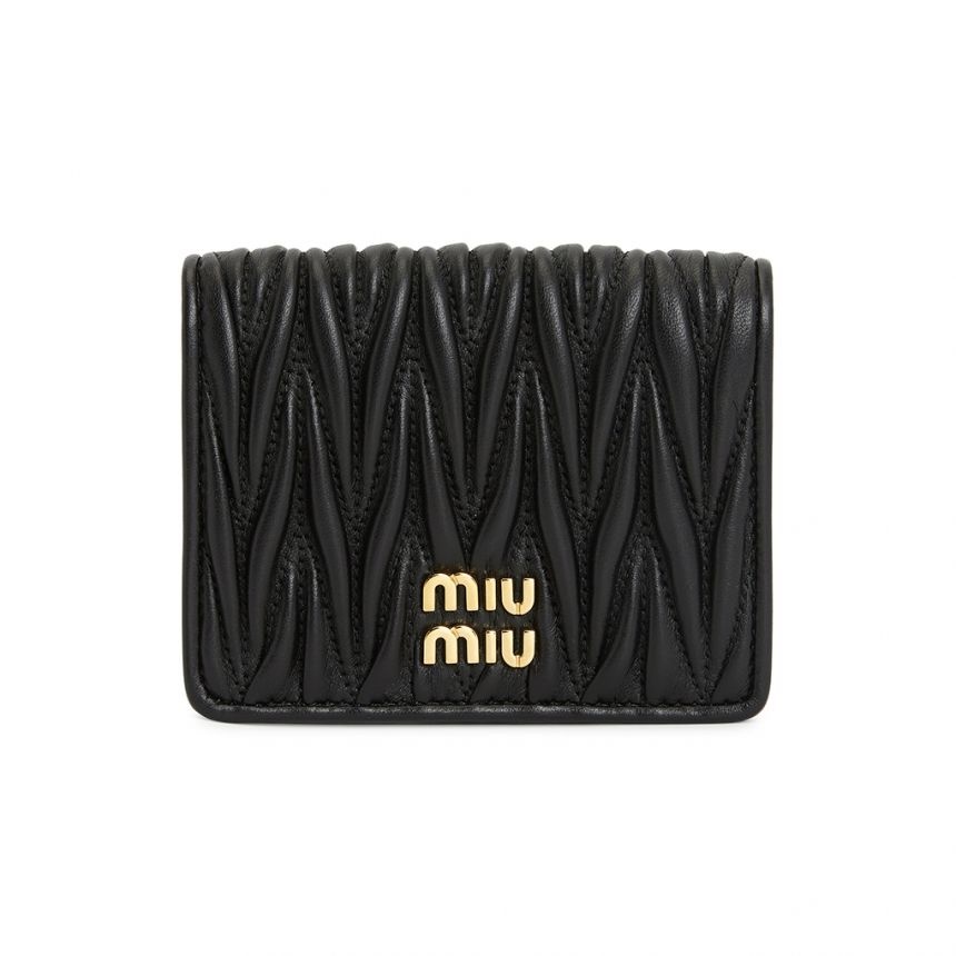 MIUMIU 마테라쎄 여성 반지갑 5MV204 AFPP F0002