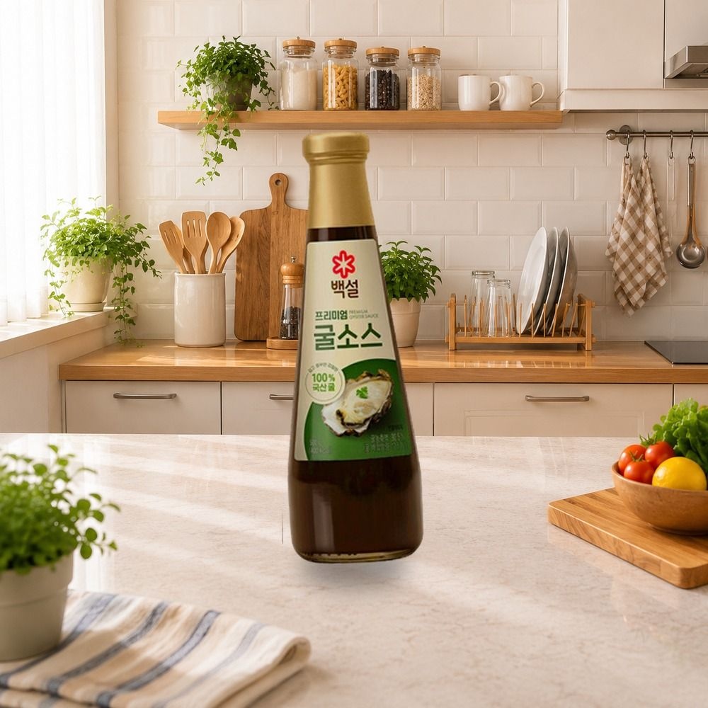 백설 프리미엄 굴소스 500g 4개