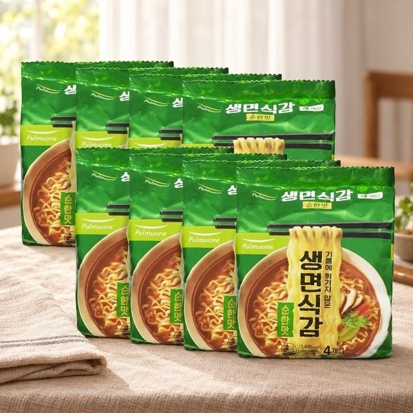 풀무원 생면식감 순한맛 97.4g x 4 x 8