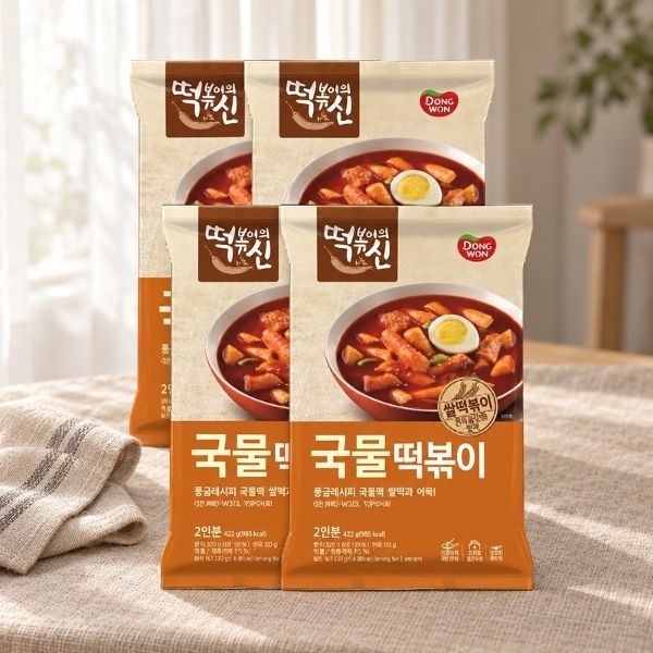 동원 떡볶이의 신 국물 떡볶이 422g x 4팩