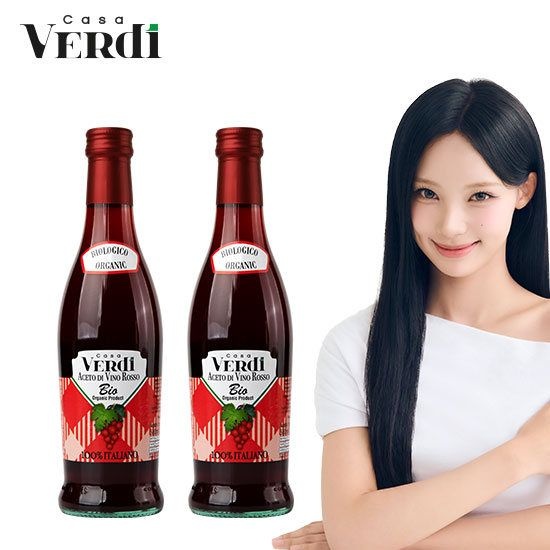 그레인온 카사베르디 유기농 레드와인 비니거 500ml, 2개