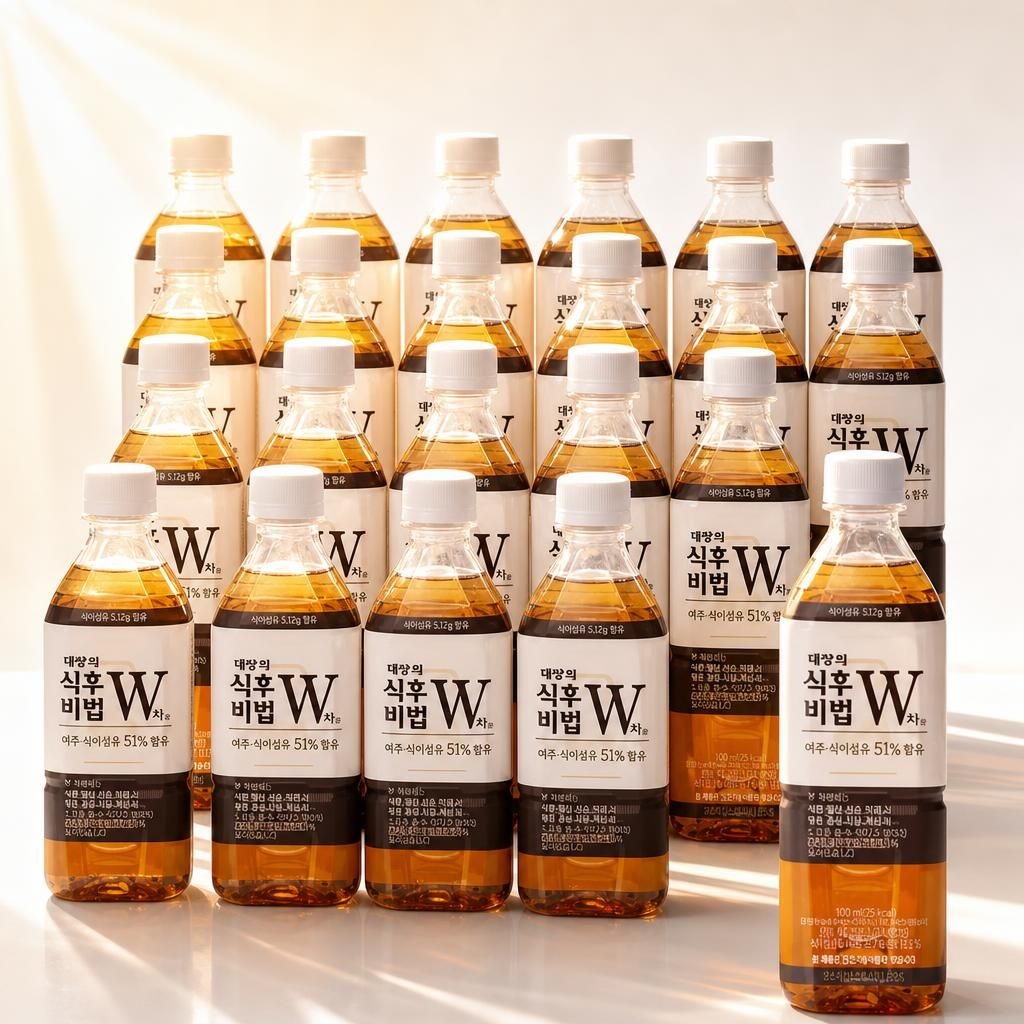 코카콜라 태양의 식후비법 더블유W차 500ml 24개