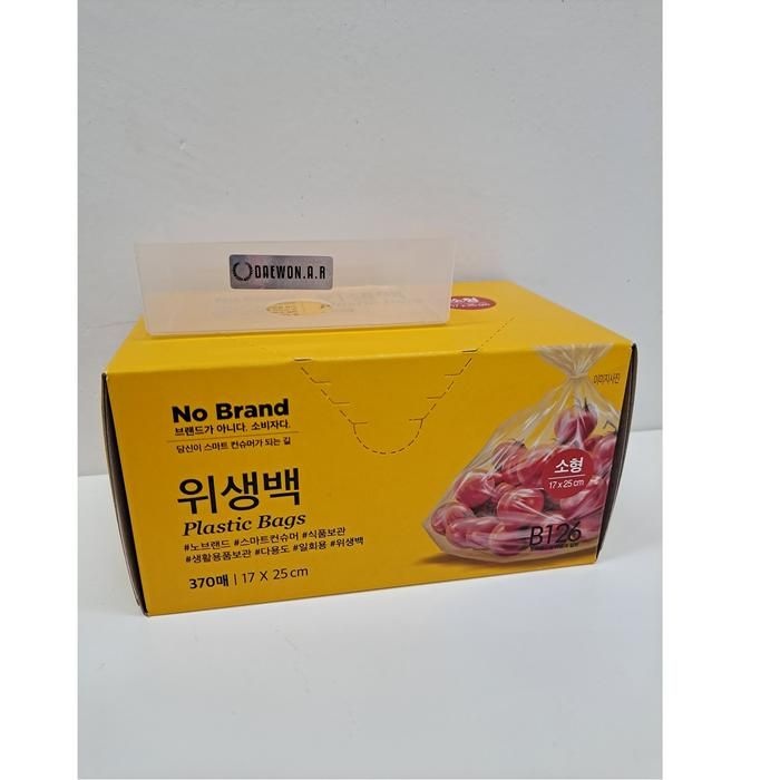 노브랜드 다용도 일회용 위생백 소 17x25cm 370매 5개