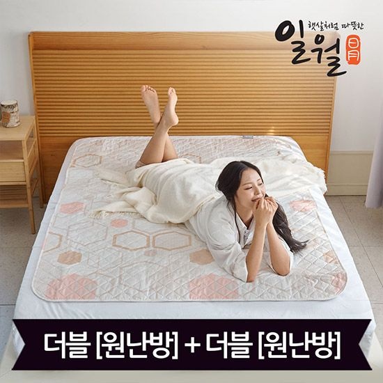 일월 마이크로 카본 전기매트 더블+더블