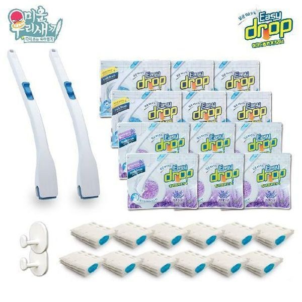 [하프클럽](156회/3년치) 이지드롭 변기클리너 레몬+라벤더 M