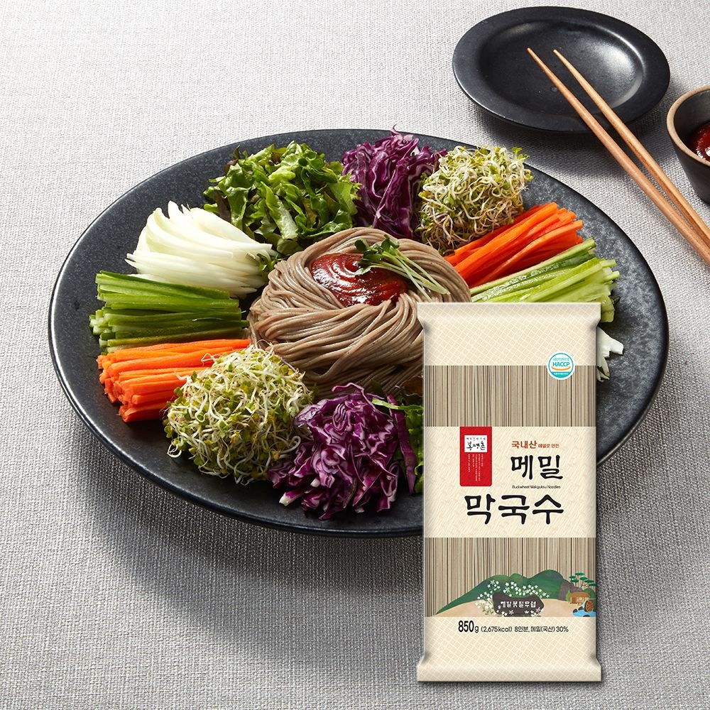 [롯데백화점] 봉평촌 [봉평촌] 국내산 메밀로 만든 메밀막국수(850g)