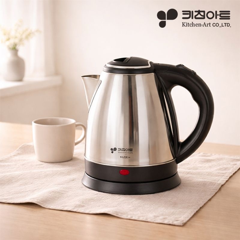 키친아트 1.5L 스테인리스 무선 전기포트 KEHT-150S/NSM