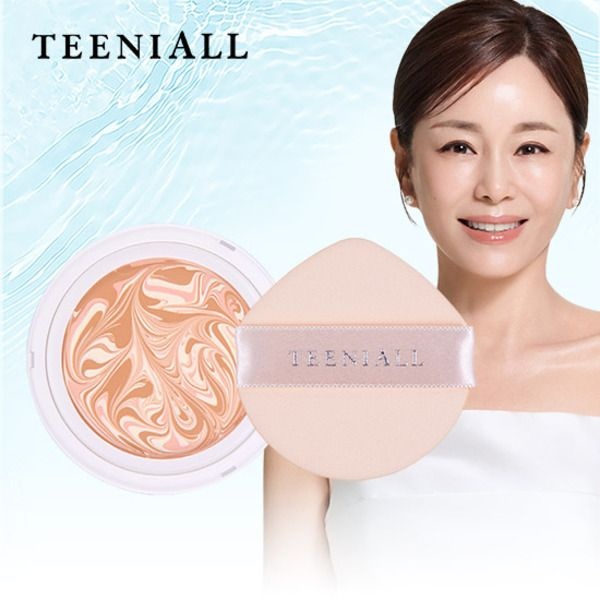 [패션플러스][티니올][견미리팩트] 티니올 크리스탈 크리미 팩트 아우라에디션 리필 1개