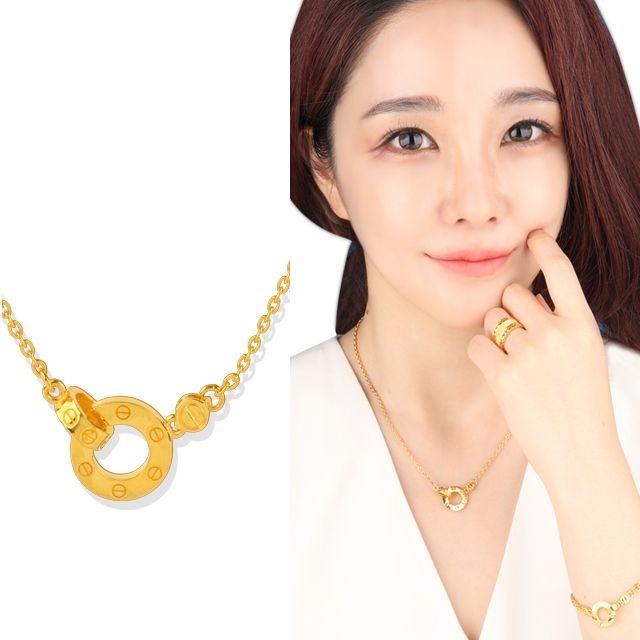클래스에스 순금24k 여자투링원금목걸이 18.75g