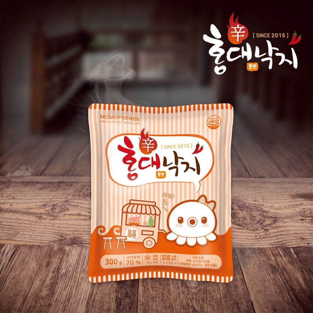 홍대낙지 300g 5팩 수제양념 낙지볶음 간편식