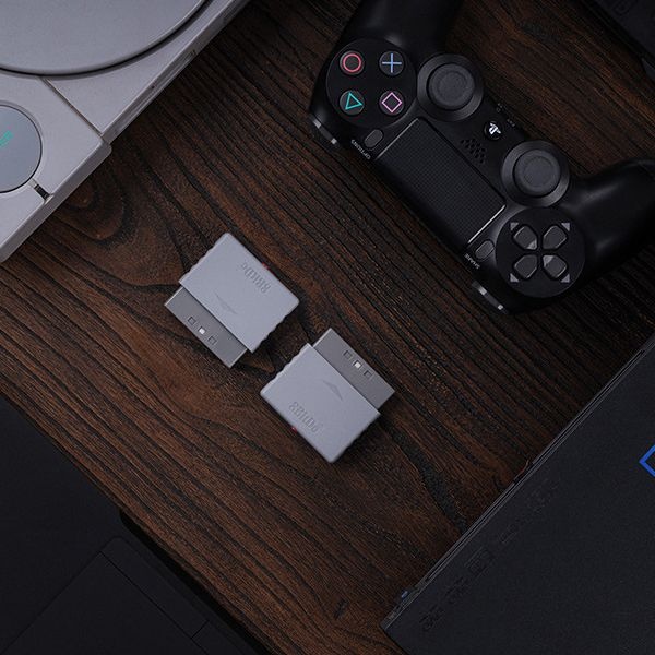 [해외] 8BitDo Play 스테이션 블루투스 리시버 빈티지 레트로 수신기 PS1 PS2 윈도우 83KA