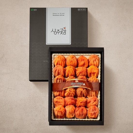 [황금보자기 동봉] 건시 곶감 선물세트 1kg (26-30개입) 알찬 구성 3호