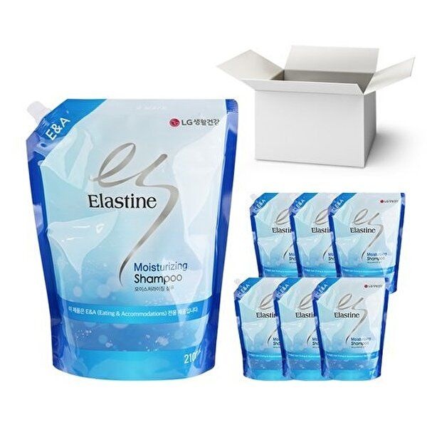 엘라스틴 [엘라스틴]엘지 엘라스틴 모이스처 샴푸(리필) 1박스 (2100ml x6개)