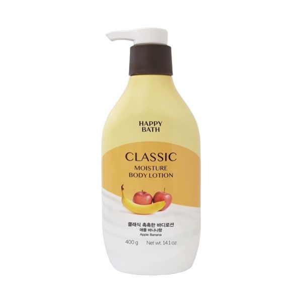 해피바스 정말 촉촉한 바디로션 400g