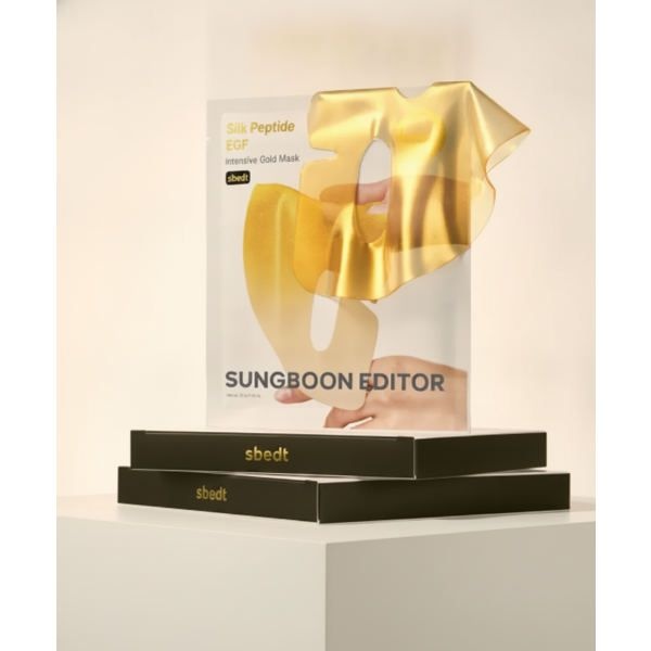 SUNGBOONEDITOR 실크 펩타이드 EGF 인텐시브 골드 마스크 (4매)