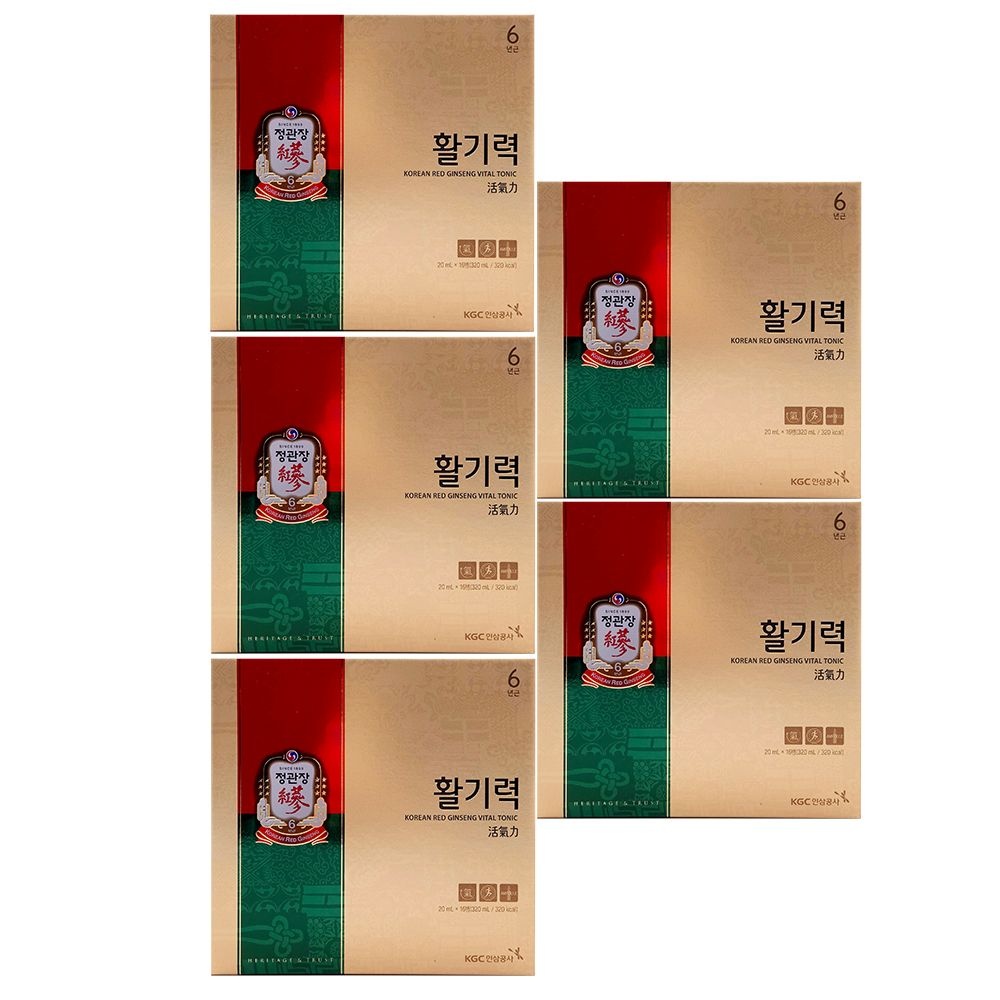 [오늘출발] 정관장 활기력 세트 20ml x 16개입 x 5박스