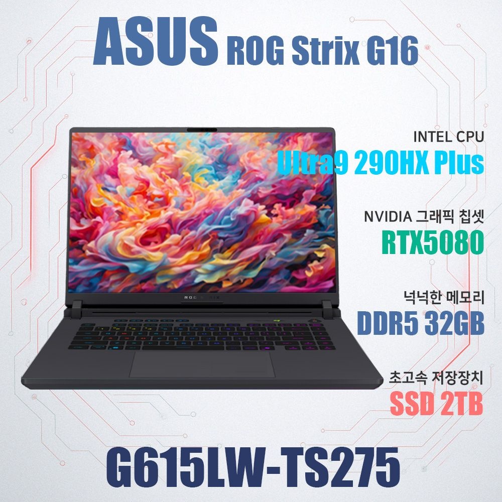 ASUS ROG STRIX G16 G615LW-TS275/NVMe SSD 2TB(교체)