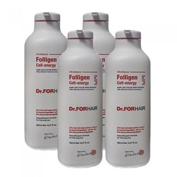 [셀러허브 1]닥터포헤어 폴리젠 셀 에너지 샴푸 플로럴향 500ml 탈 모케어 4개 Ss (10090733)
