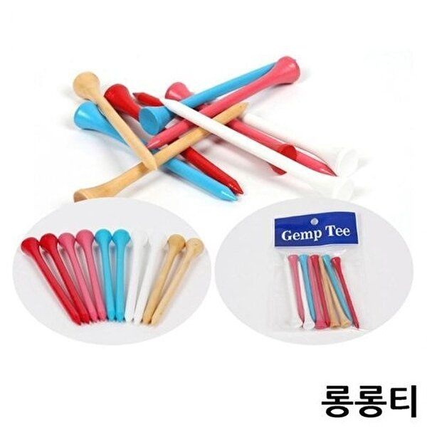 [셀러허브 1]겜프 골프티 칼라 나무티 (롱롱티) (82mm) (HT-731) (11209981)