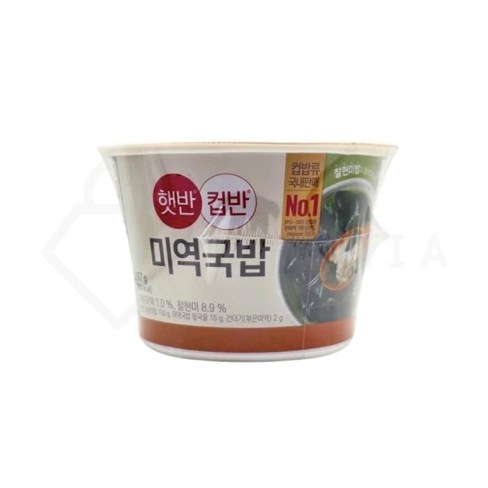 [CJ제일제당] 햇반 컵밥 미역국밥 167g 12개