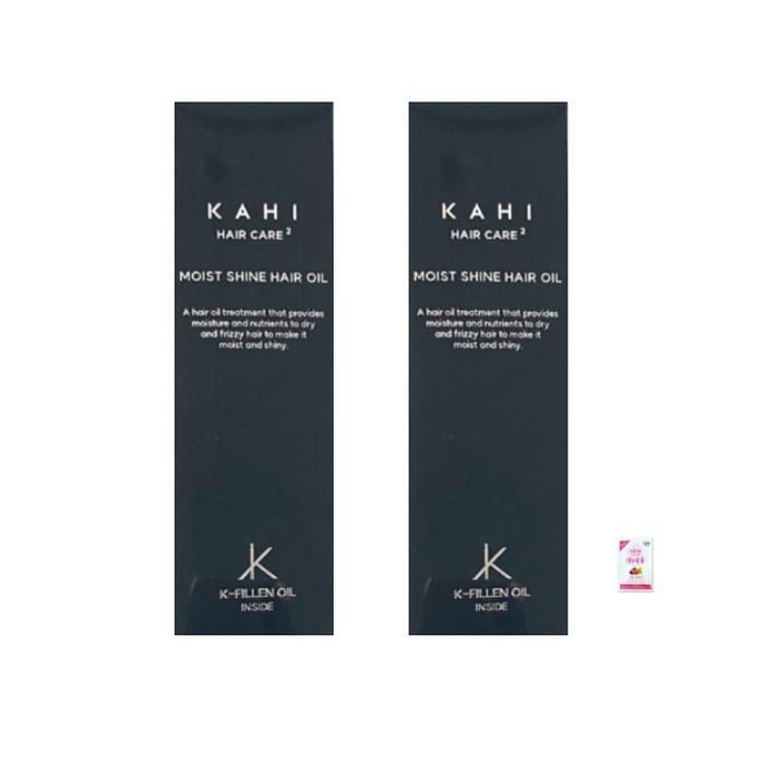 [가히]  모이스트 샤인 헤어 오일 56ml 2개 + 폼클렌징(3ml)