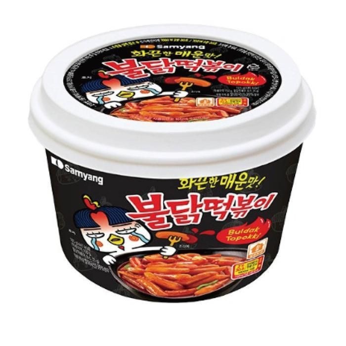 [삼양] 불닭떡볶이 큰컵 185g 8개