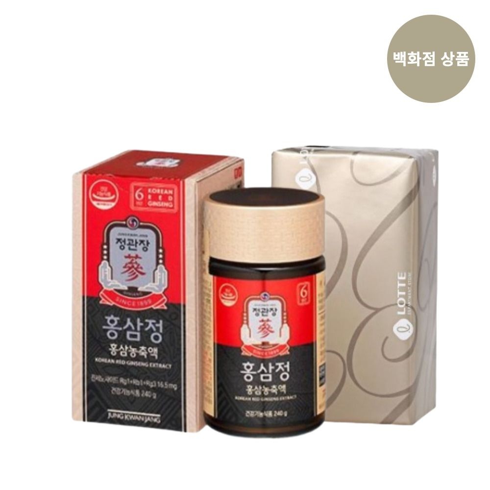 [롯데백화점] 정관장 [정관장]홍삼정240g(80일분, 스푼제거)