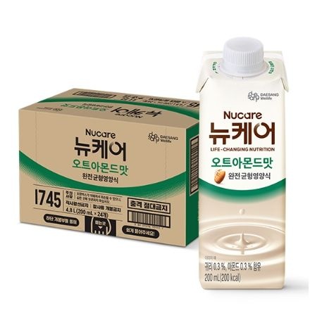 [롯데백화점] 웰라이프 [대상웰라이프] 뉴케어 오트아몬드맛 200ml 24팩