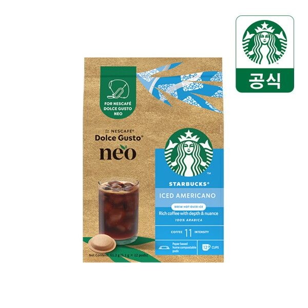 [스타벅스앳홈] 스타벅스 네오 아이스 아메리카노 12캡슐 x 1박스