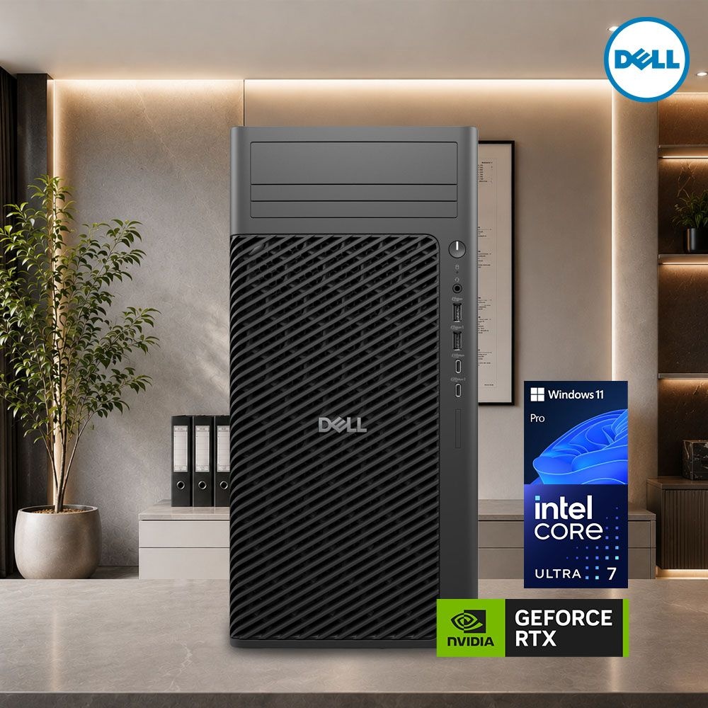 DELL Tower FCT2250-DAU7 [U7-265/RTX5090/64GB/1TB/W11P] -da