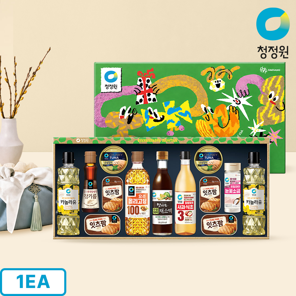 청정원 행복고급플러스N호 추석 명절 선물세트 1개, 3개 이상 구매시 10%추가할인