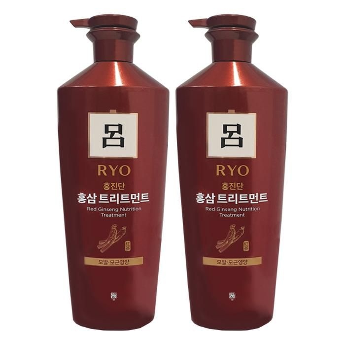 려 홍진단 홍삼 모발영양 트리트먼트 820ml x2