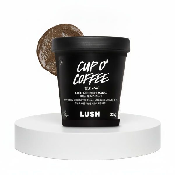 LUSH 컵 오 커피 325g - 페이스 앤 바디 마스크/마스크 팩