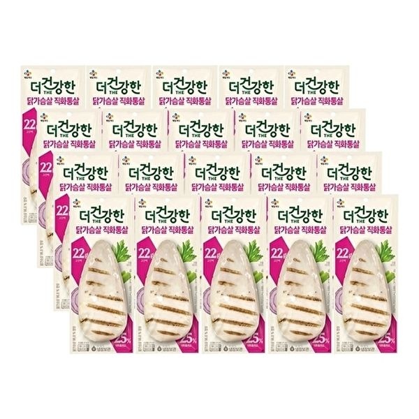[하프클럽]더건강한 닭가슴살 직화 통살구이 100g x20개