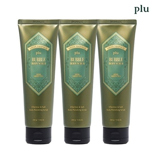 [하프클럽]버블 바디 스크럽 허브그린티 200g x 3