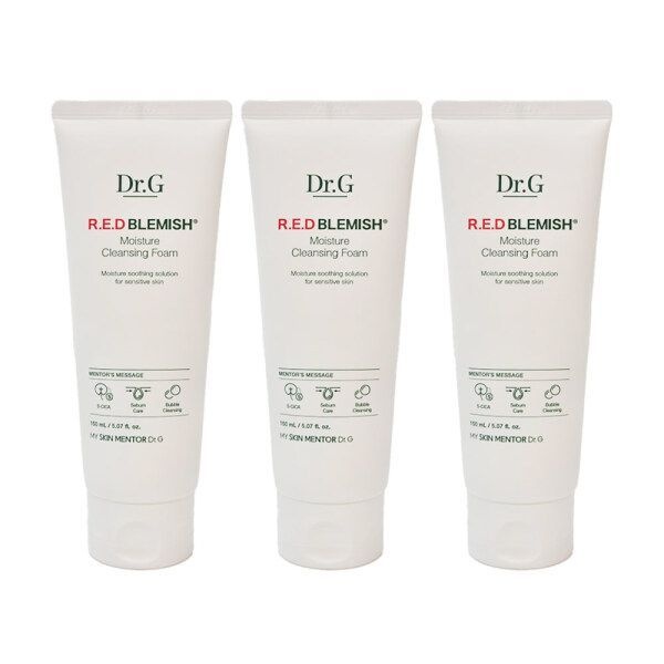 미라클하우스 닥터지 레드 블레미쉬 모이스처 클렌징 폼 150ml 3개 941686