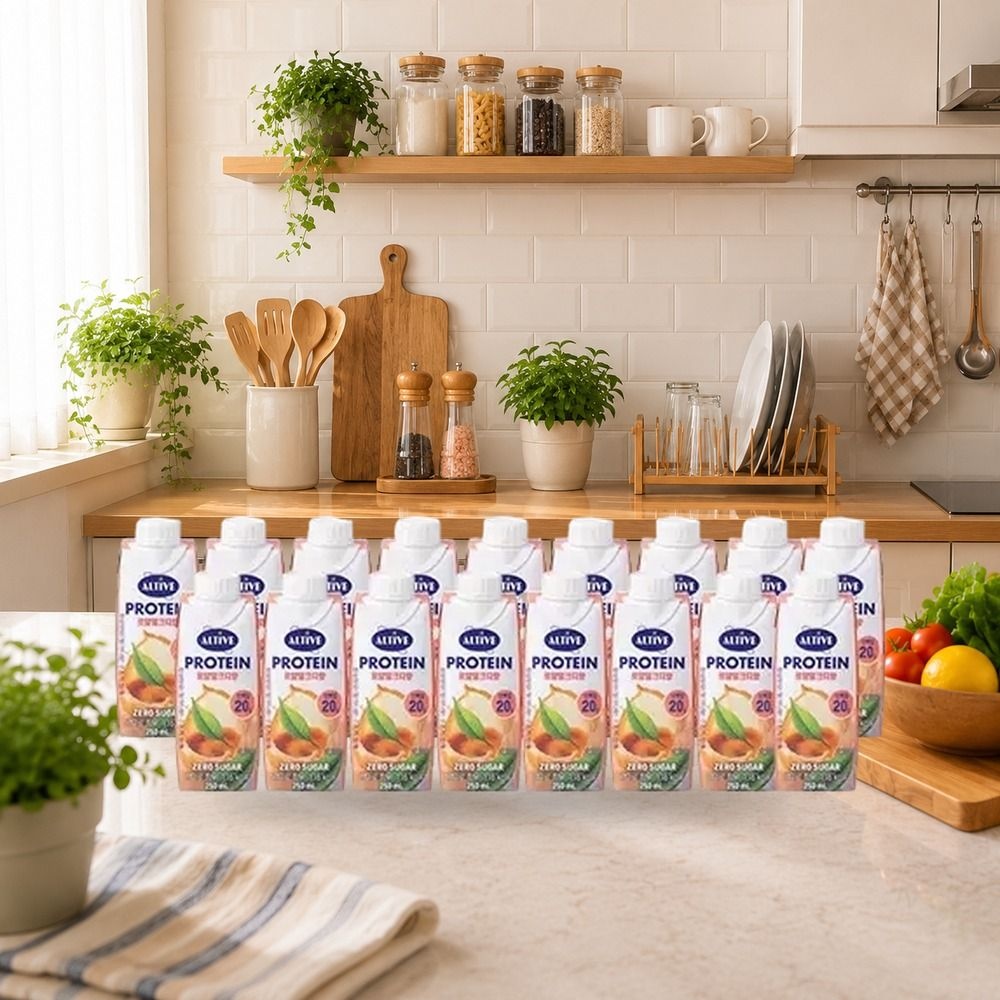 CJ제일제당 CJ 얼티브 프로틴 로얄밀크티 250ml 18개